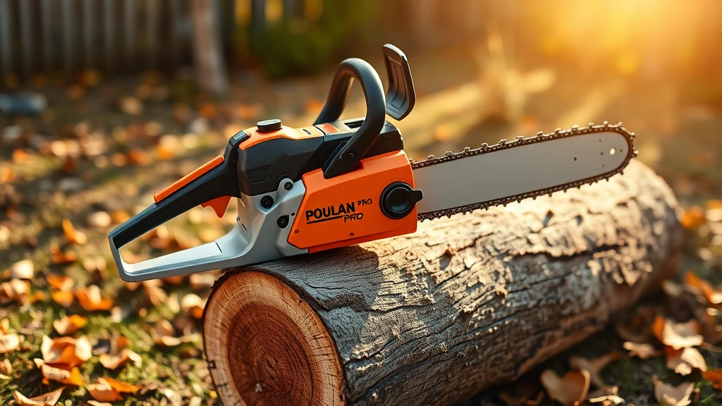 Poulan Pro 20 Inch Chainsaw: 2-Stroke Engine Output