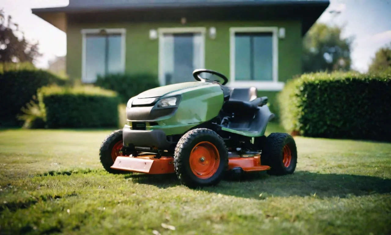 Ride on Lawn Mower and Trailer (2026)