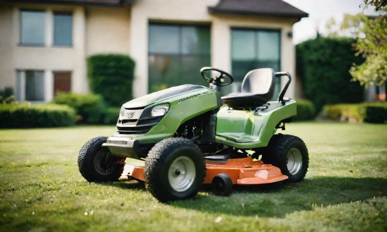 Riding Gas Lawn Mower (2026)