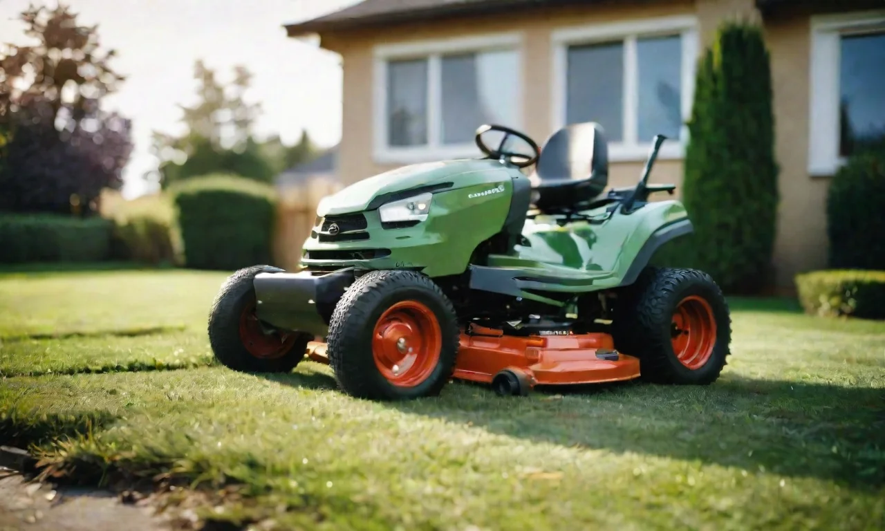 Riding Lawn Mower with Plow (2026)
