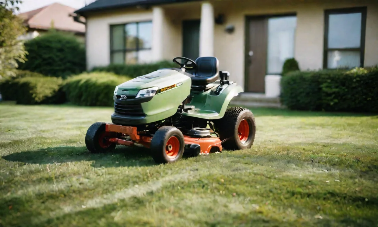 Riding Mower with Plow (2026)