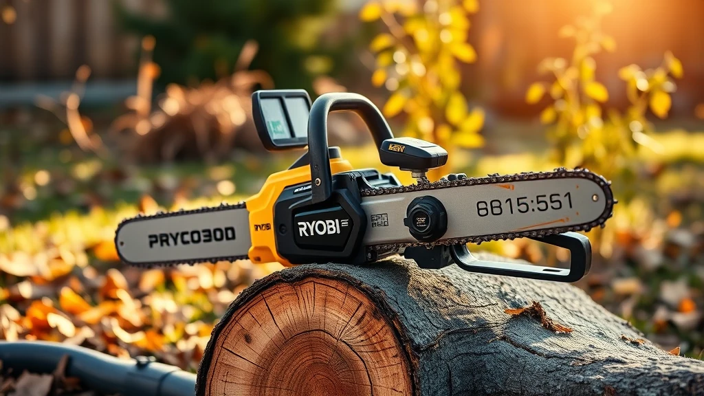 Ryobi 18V Cordless Chainsaw (2026)