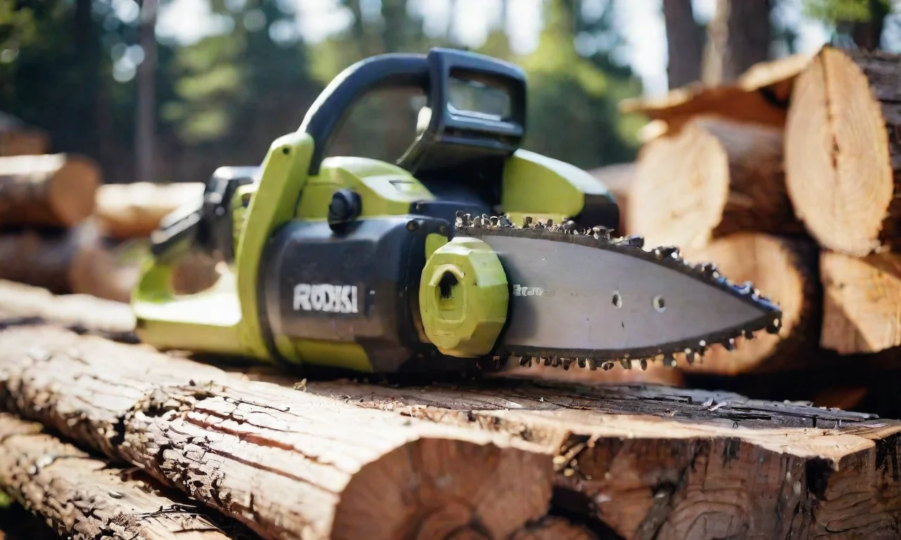 Ryobi Battery Operated Chainsaw: Hardwood Bucking Ranked