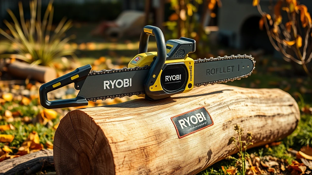 Ryobi Battery Powered Chainsaw: 2-Stroke Engine Output