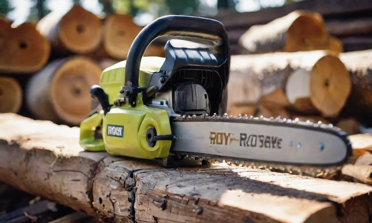 Ryobi Gas Chainsaw: 2-Stroke Engine Output