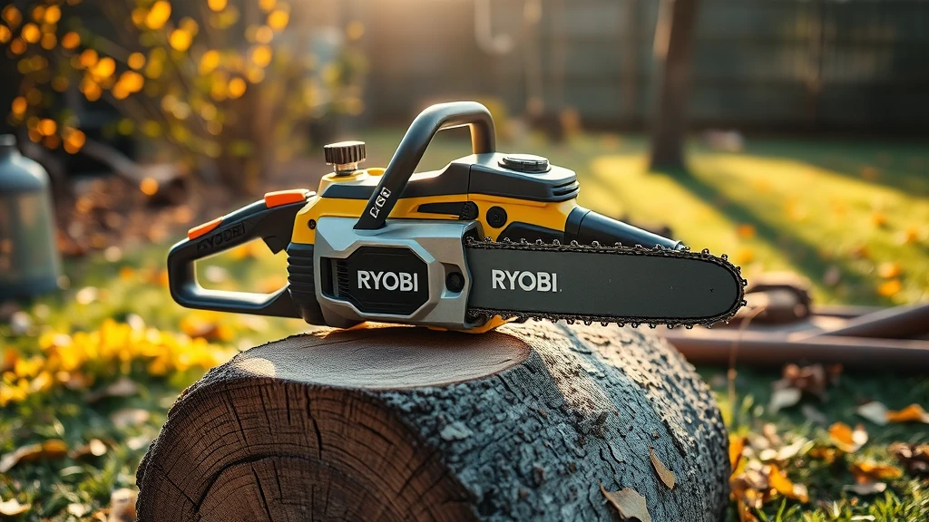 Ryobi Power Chainsaw: 2-Stroke Engine Output