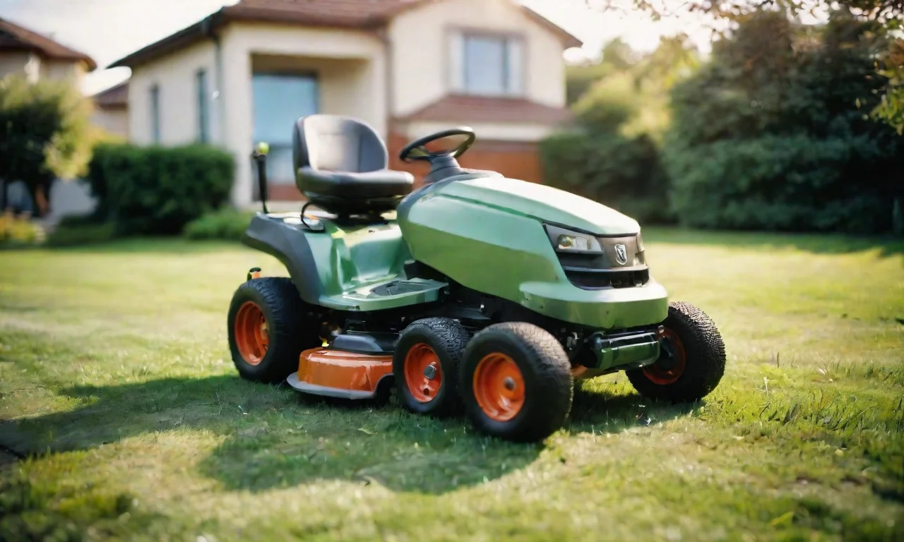 Sitting Lawn Mower (2026)