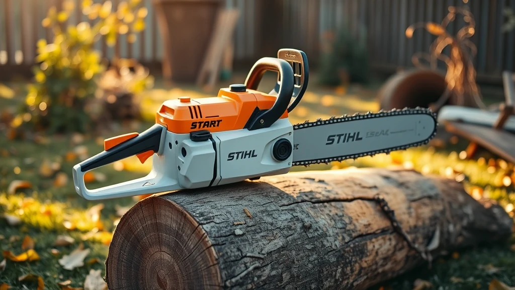 Start Stihl Chainsaw: 2-Stroke Engine Output
