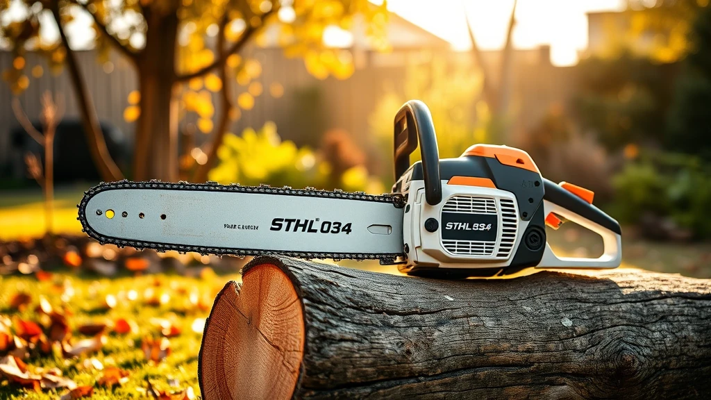 Stihl 034 Chainsaw: Lightweight Pruning Ranked