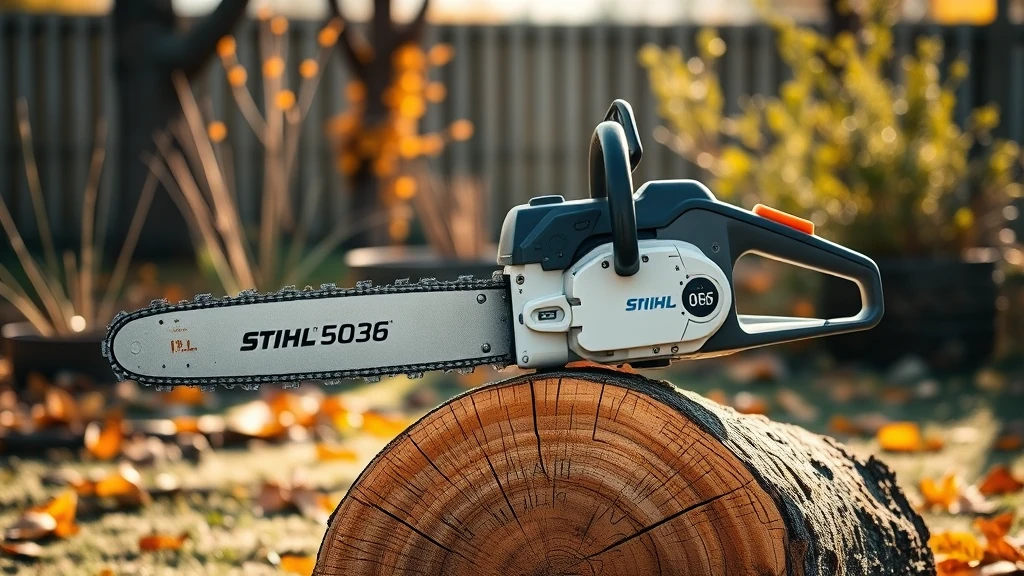 Stihl 036 Chainsaw: 2-Stroke Engine Output