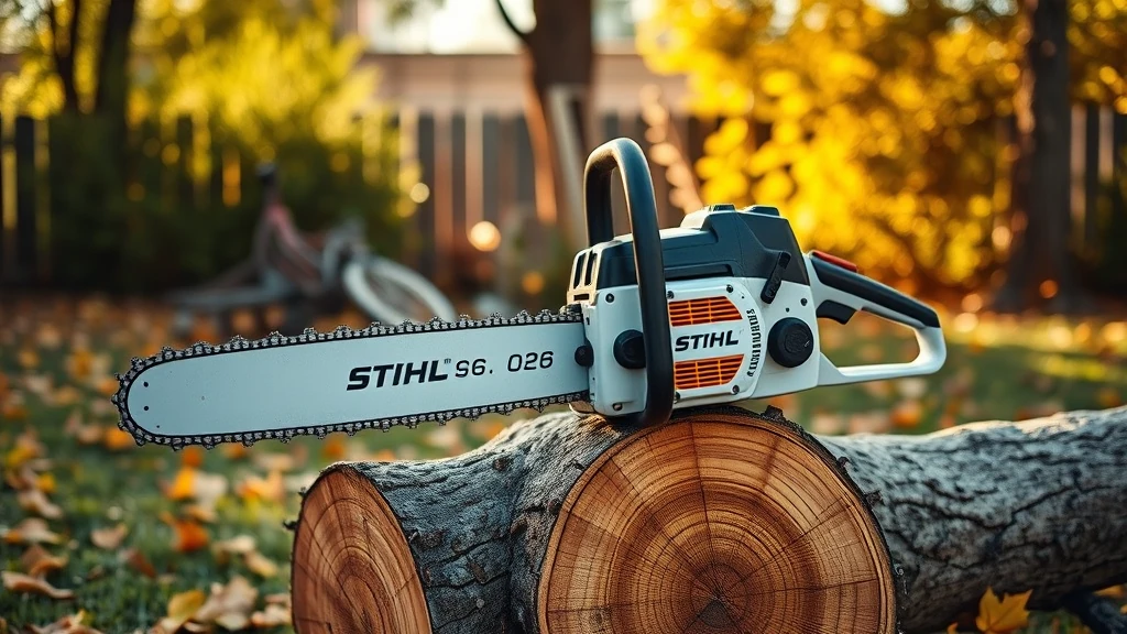 Stihl Chainsaw 026: 2-Stroke Engine Output