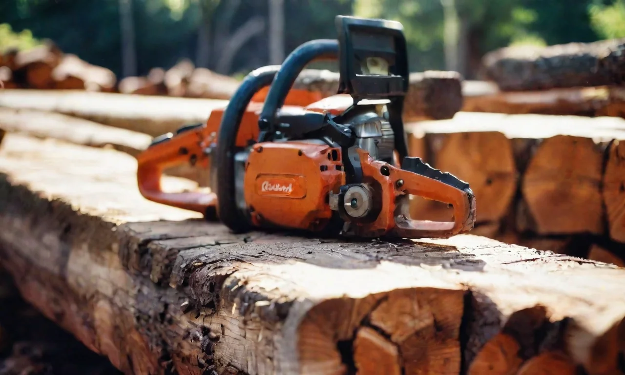 Vintage Chainsaw: Anti-Kickback Brake Compared