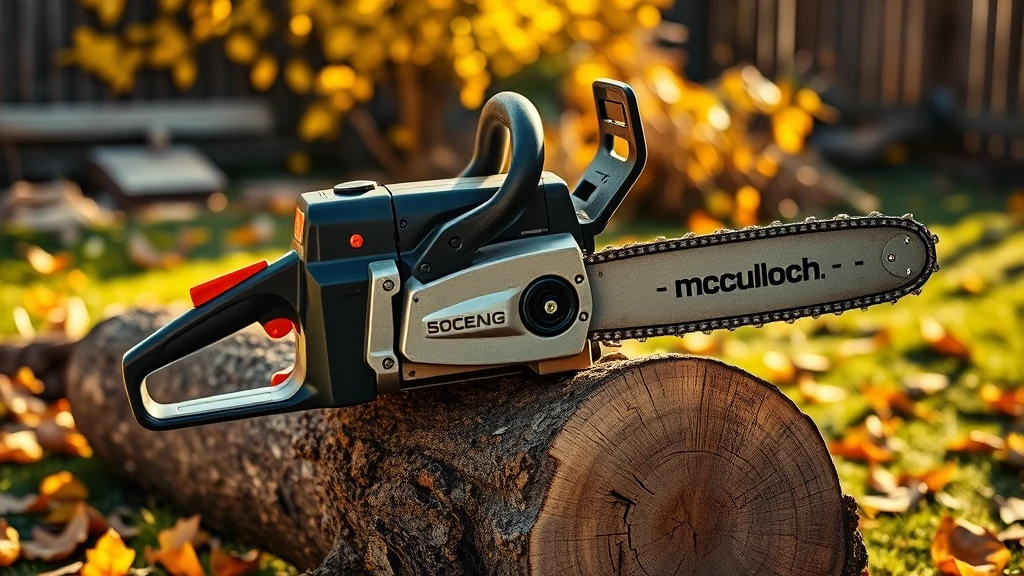 Vintage Mcculloch Chainsaw: Bar Length & RPM Ranked