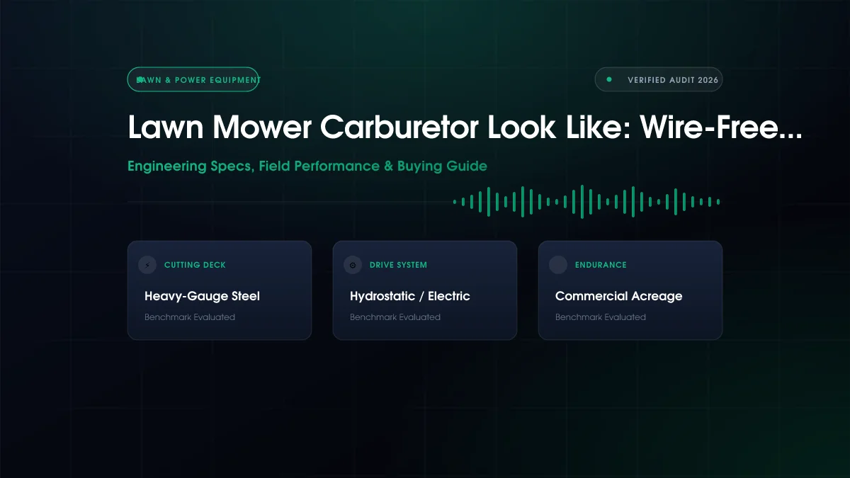 Lawn Mower Carburetor Look Like: Wire-Free Compared (2026)