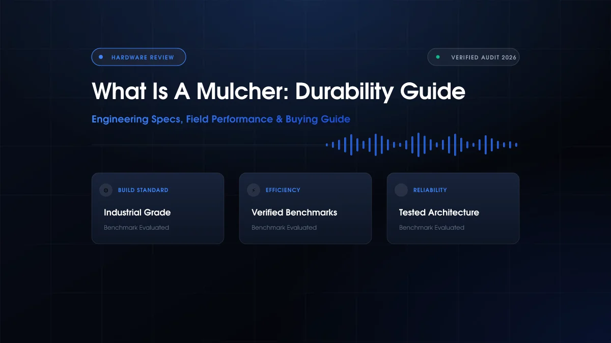 What Is A Mulcher: Durability Guide (2026)