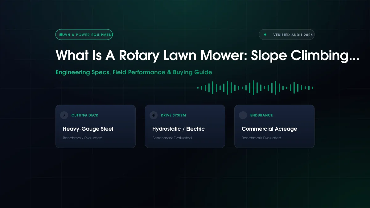 What Is a Rotary Lawn Mower?