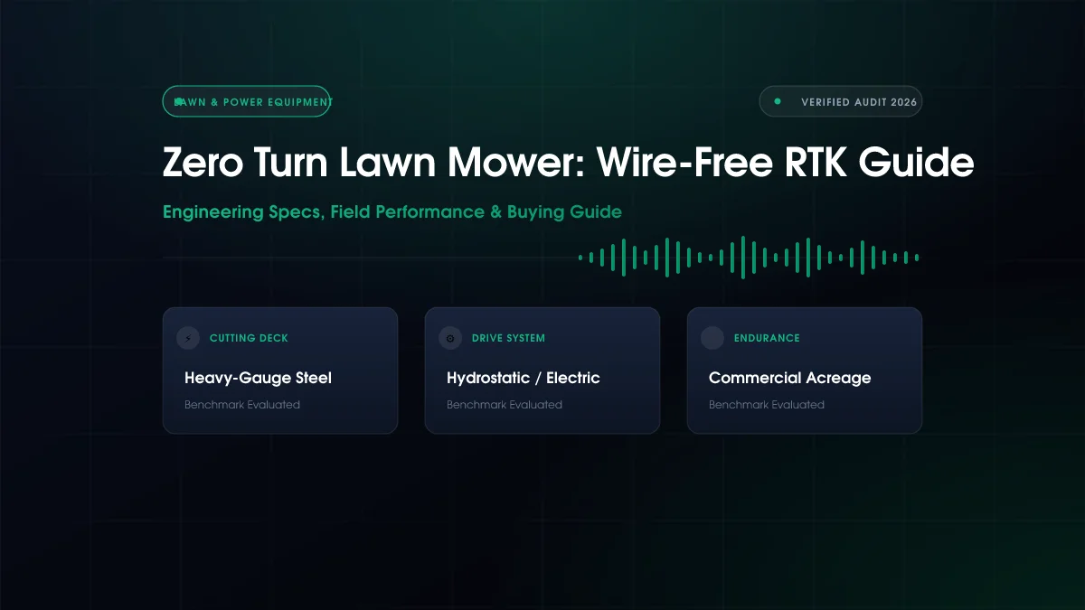 What Is a Zero Turn Lawn Mower?