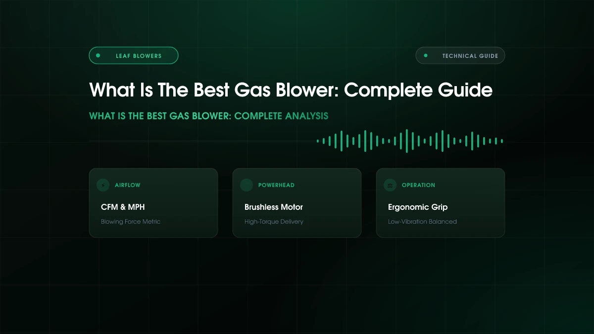 What Is the Best Gas Blower?