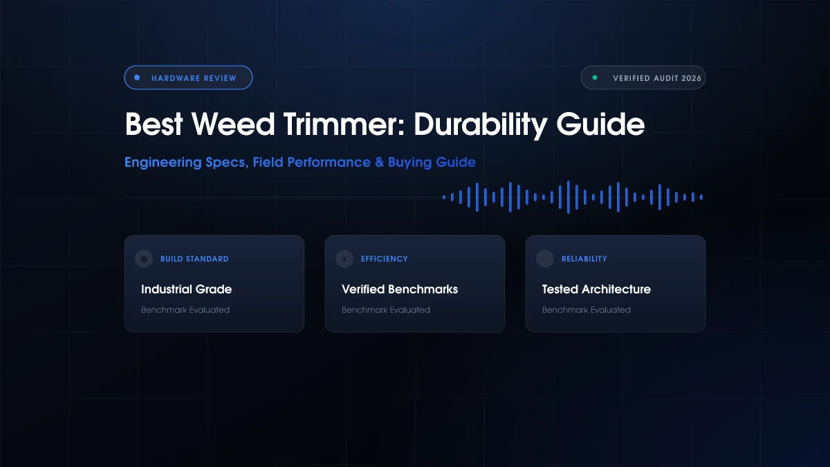 Best Weed Trimmer: Durability Guide (2026)