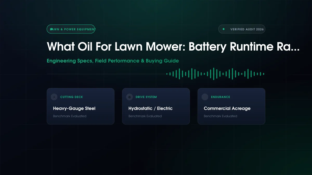 What Oil Does a Lawn Mower Take? (Quick Guide)