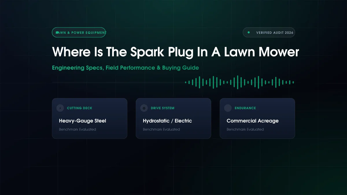 Where Is the Spark Plug in a Lawn Mower?