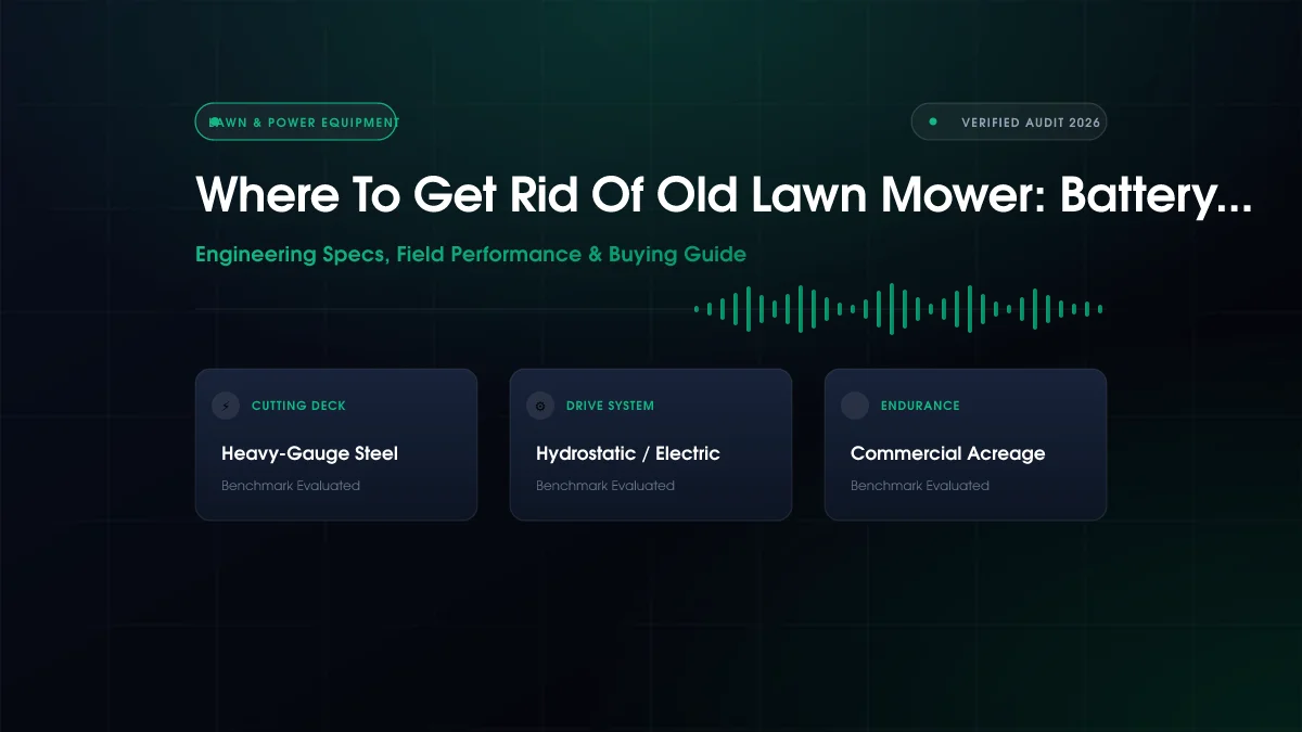 Where To Get Rid Of Old Lawn Mower: Battery Runtime Ranked
