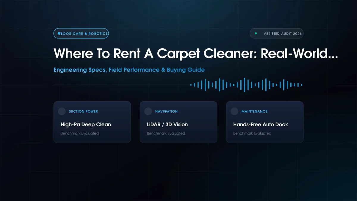 Where to Rent Carpet Cleaner?
