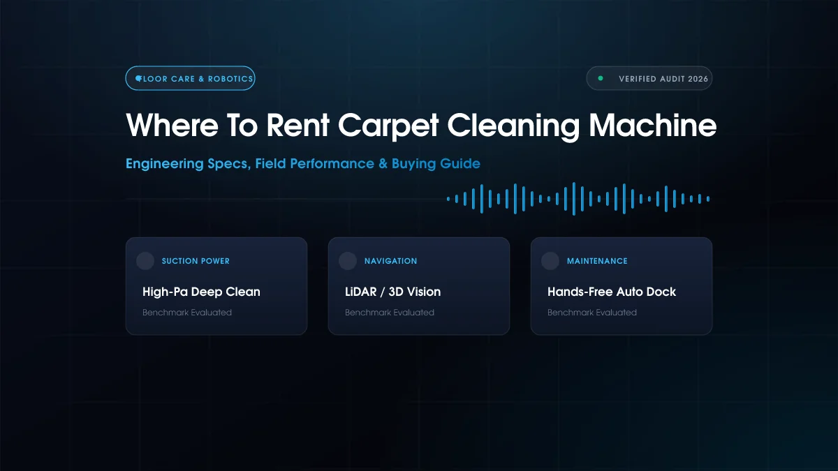 Where to Rent Carpet Cleaning Machine?