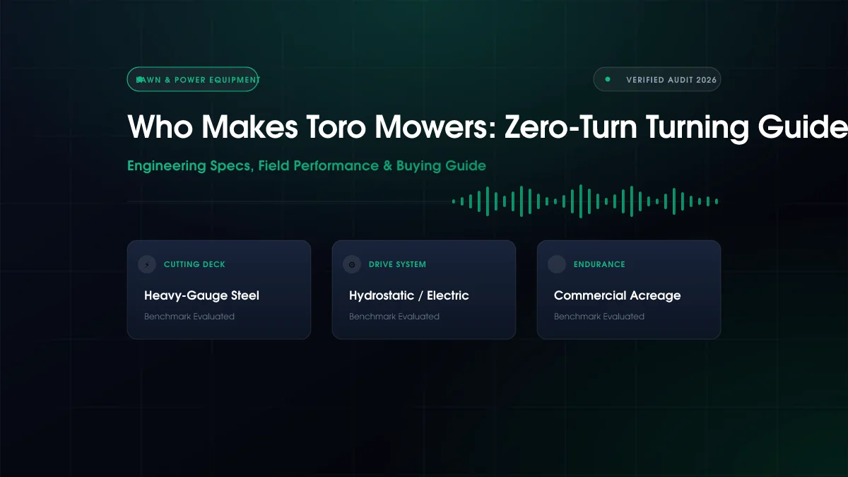 Who Makes Toro Mowers? Manufacturer History and Brand Guide