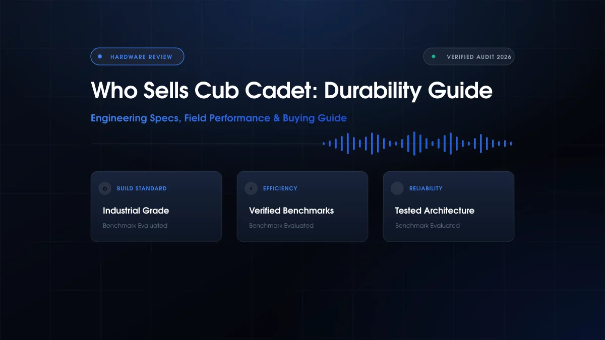 Who Sells Cub Cadet: Durability Guide (2026)