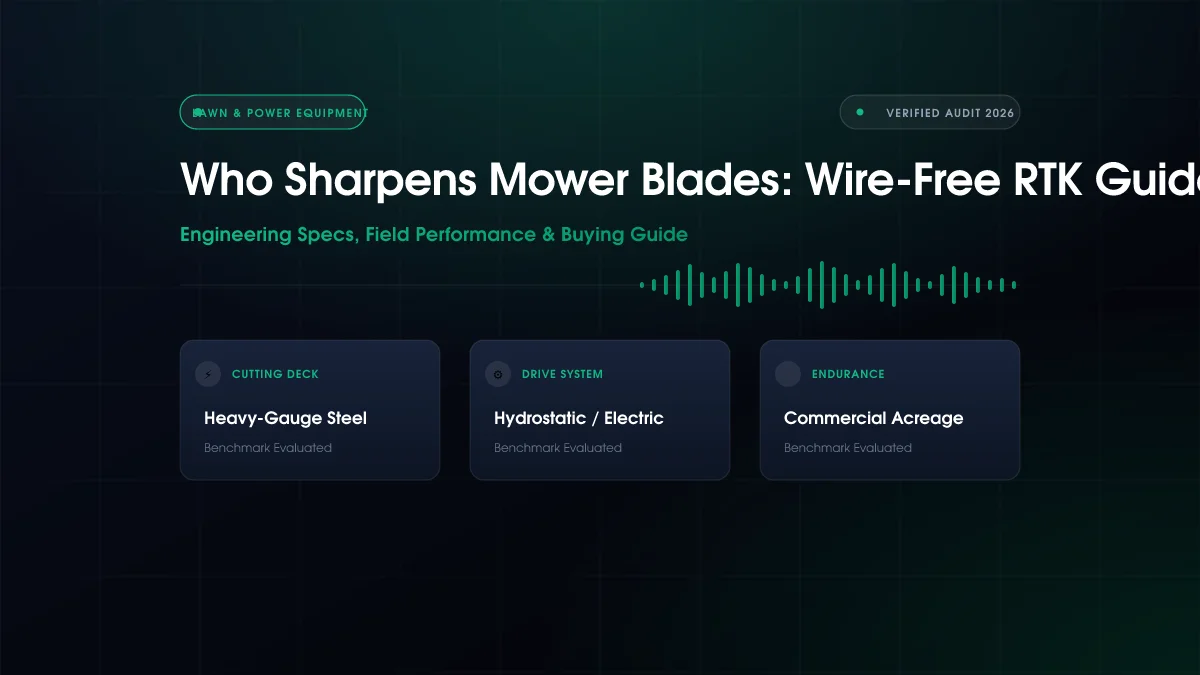 Who Sharpens Mower Blades?