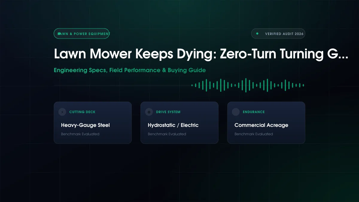 Why Does My Lawn Mower Keep Dying?