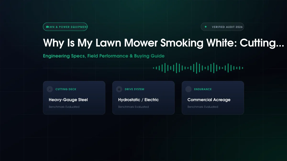 Why Is My Lawn Mower Smoking White: Cutting Compared (2026)