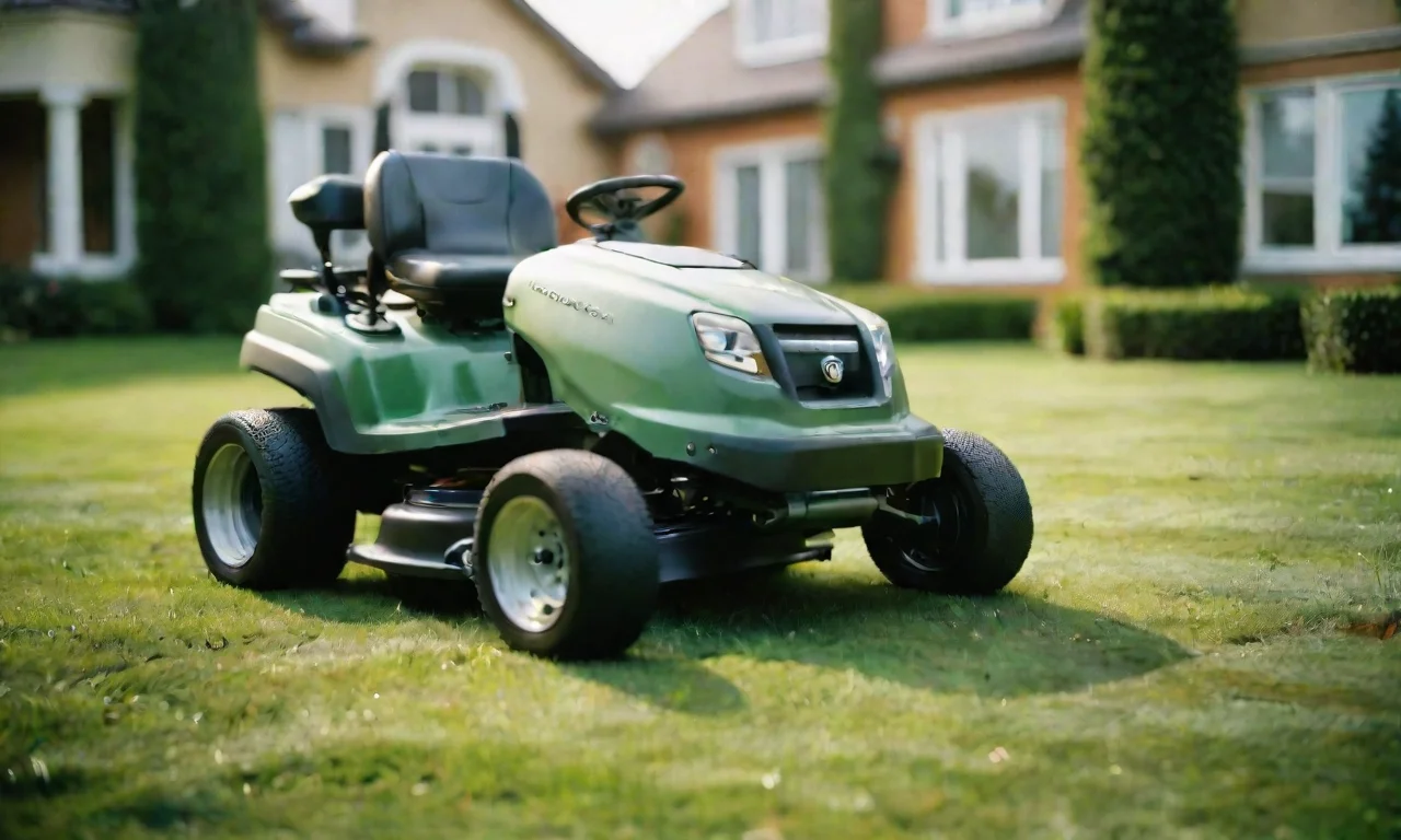 Zero Turn Lawn Mower with Steering Wheel (2026)