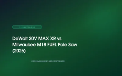 DeWalt 20V MAX XR vs Milwaukee M18 FUEL Pole Saw (2026)