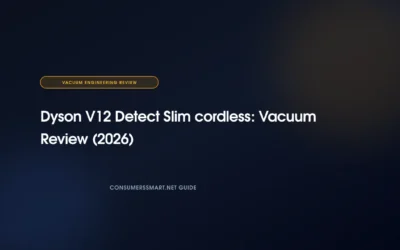 Dyson V12 Detect Slim cordless: Vacuum Review (2026)