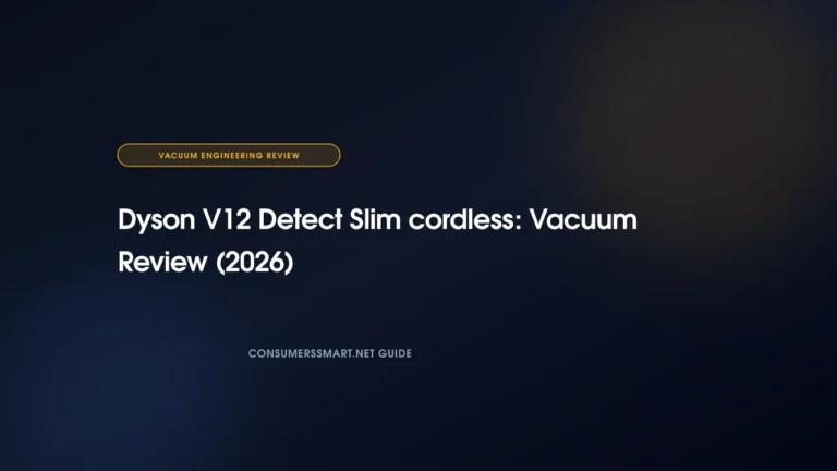 Dyson V12 Detect Slim cordless: Vacuum Review (2026)