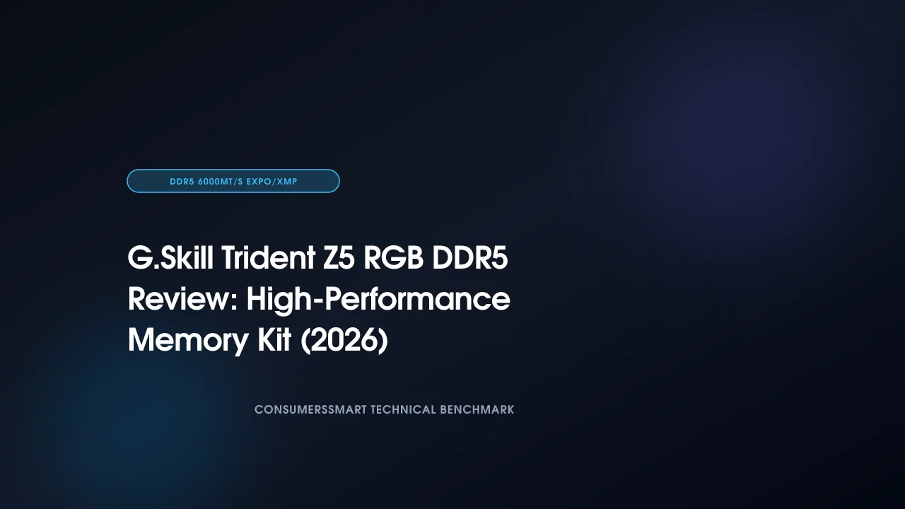 G.Skill Trident Z5 RGB DDR5 Review: High-Performance Memory Kit (2026)