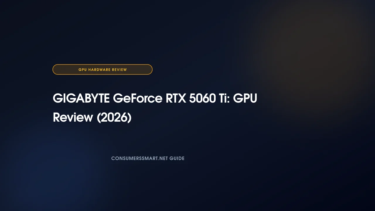GIGABYTE GeForce RTX 5060 Ti: GPU Review (2026)