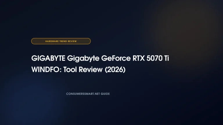 GIGABYTE Gigabyte GeForce RTX 5070 Ti WINDFO: Tool Review (2026)