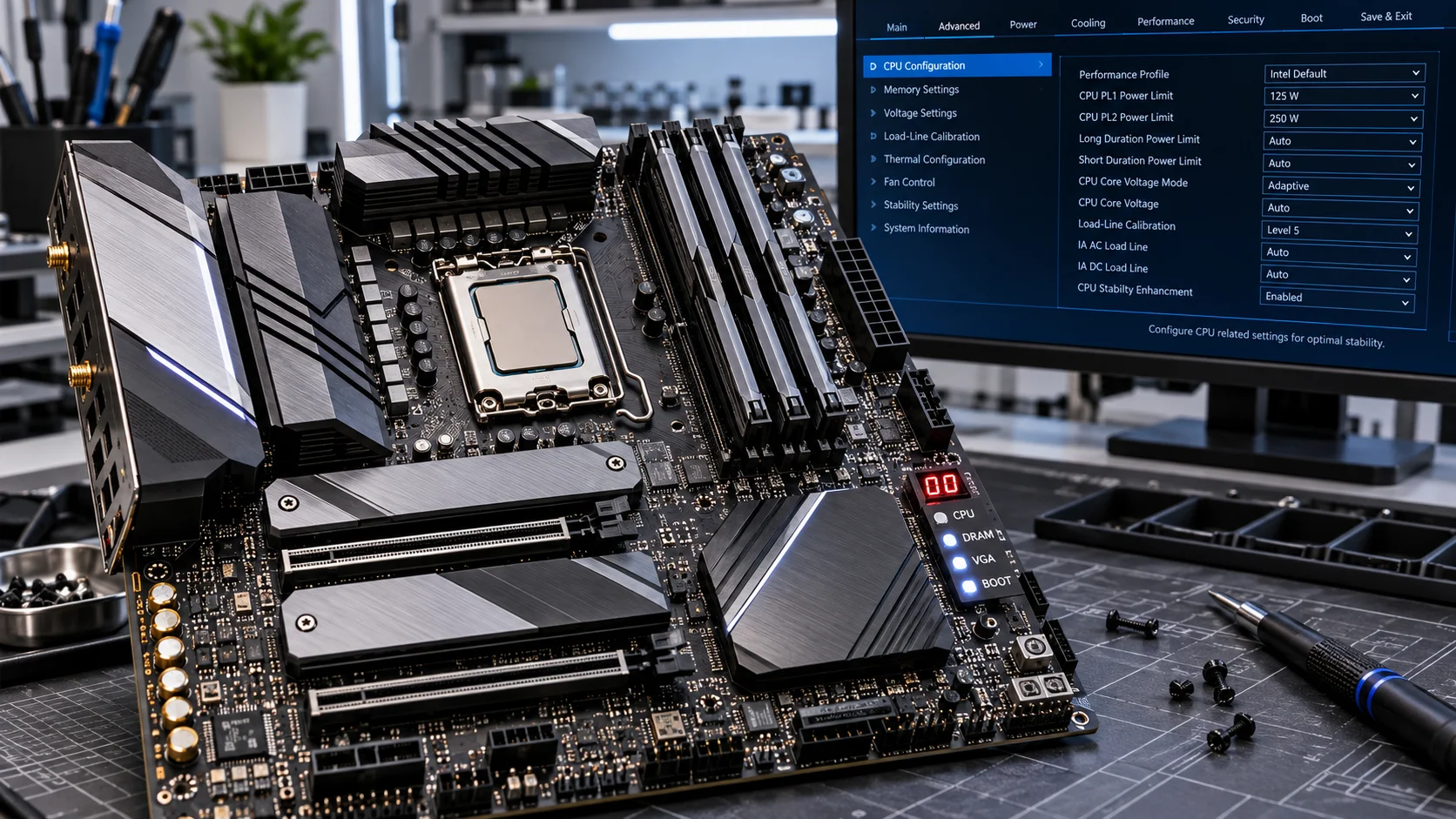 How to Configure Intel Core Ultra 200 & Z890 Motherboard BIOS Settings for Stability How to Configure Intel Core Ultra 200 & Z890 Motherboard BIOS Settings for Stability Detail