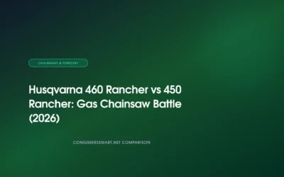 Husqvarna 460 Rancher vs 450 Rancher: Gas Chainsaw Battle (2026)