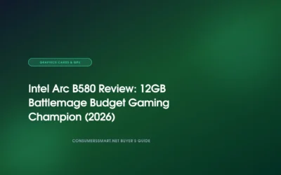 Intel Arc B580 Review: 12GB Battlemage Budget Gaming Champion (2026)