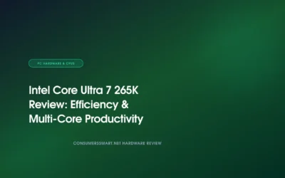 Intel Core Ultra 7 265K Review: Efficiency & Multi-Core Productivity (2026)