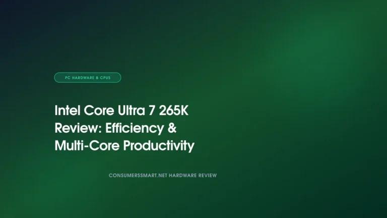 Intel Core Ultra 7 265K Review: Efficiency & Multi-Core Productivity (2026)