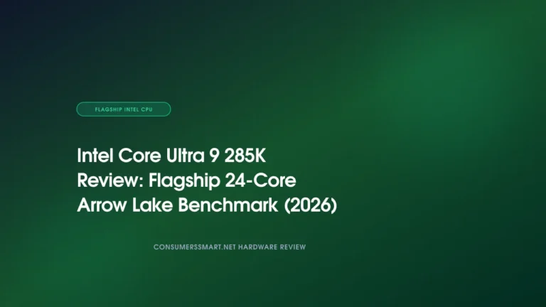 Intel Core Ultra 9 285K Review: Flagship 24-Core Arrow Lake Benchmark (2026)