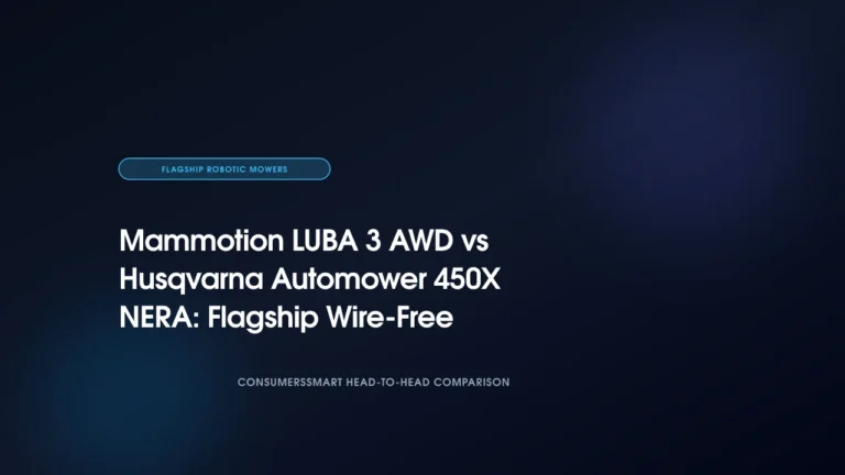 Mammotion LUBA 3 AWD vs Husqvarna Automower 450X NERA: Flagship Wire-Free Robotic Mower Battle (2026)