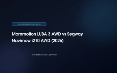 Mammotion LUBA 3 AWD vs Segway Navimow i210 AWD (2026)