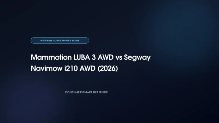 Mammotion LUBA 3 AWD vs Segway Navimow i210 AWD (2026)