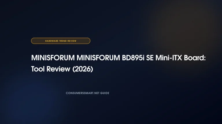 MINISFORUM MINISFORUM BD895i SE Mini-ITX Board: Tool Review (2026)